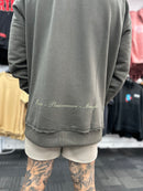 Rough style zipped hoodie