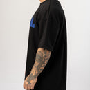 DISTRESS PRINT OVERSIZE TEE