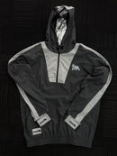 Half zipped Grey sauna jacket
