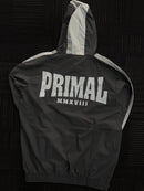 Half zipped Grey sauna jacket