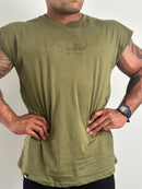 Primal Oversize muscle tank tee