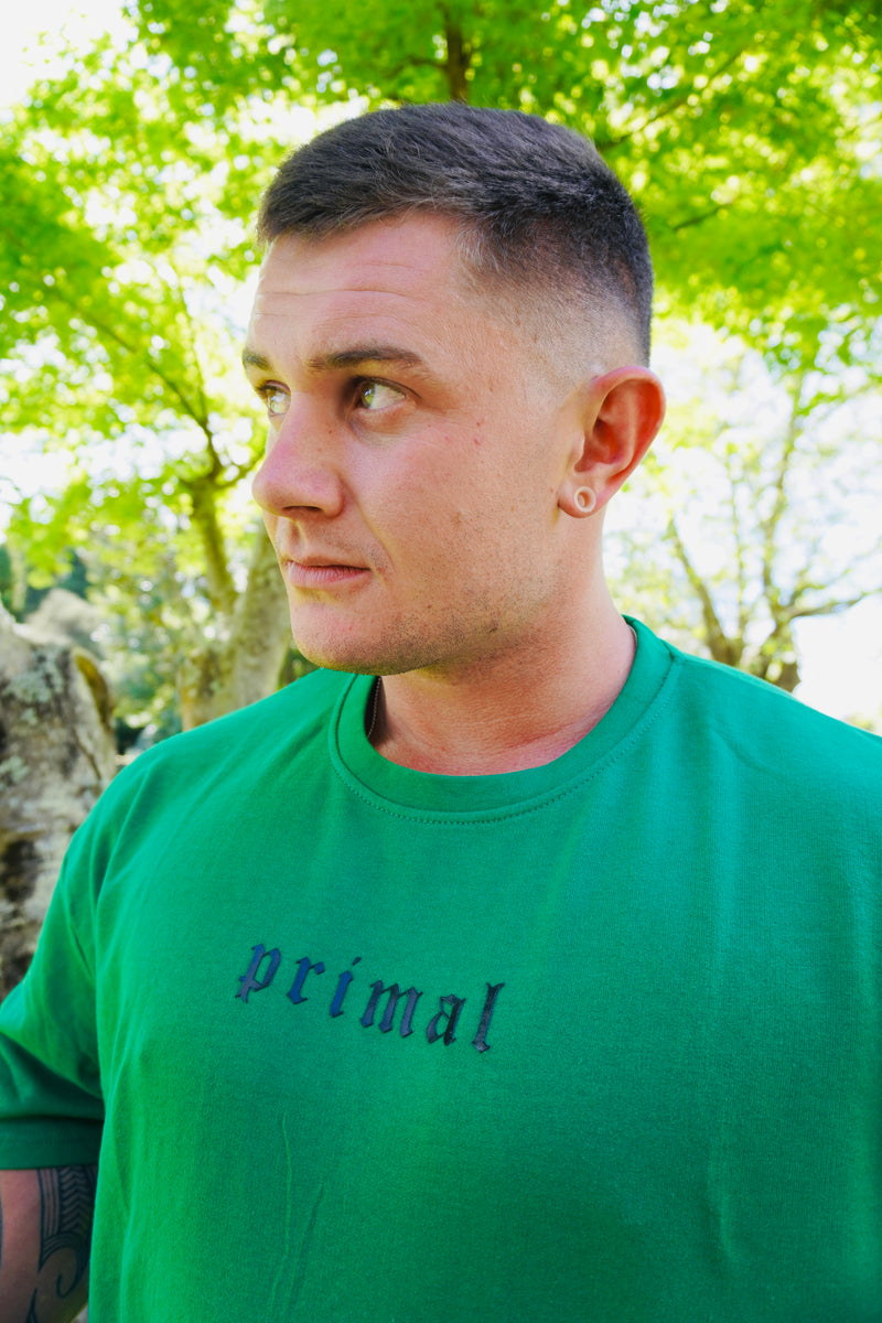 Resolute Forrest green tee