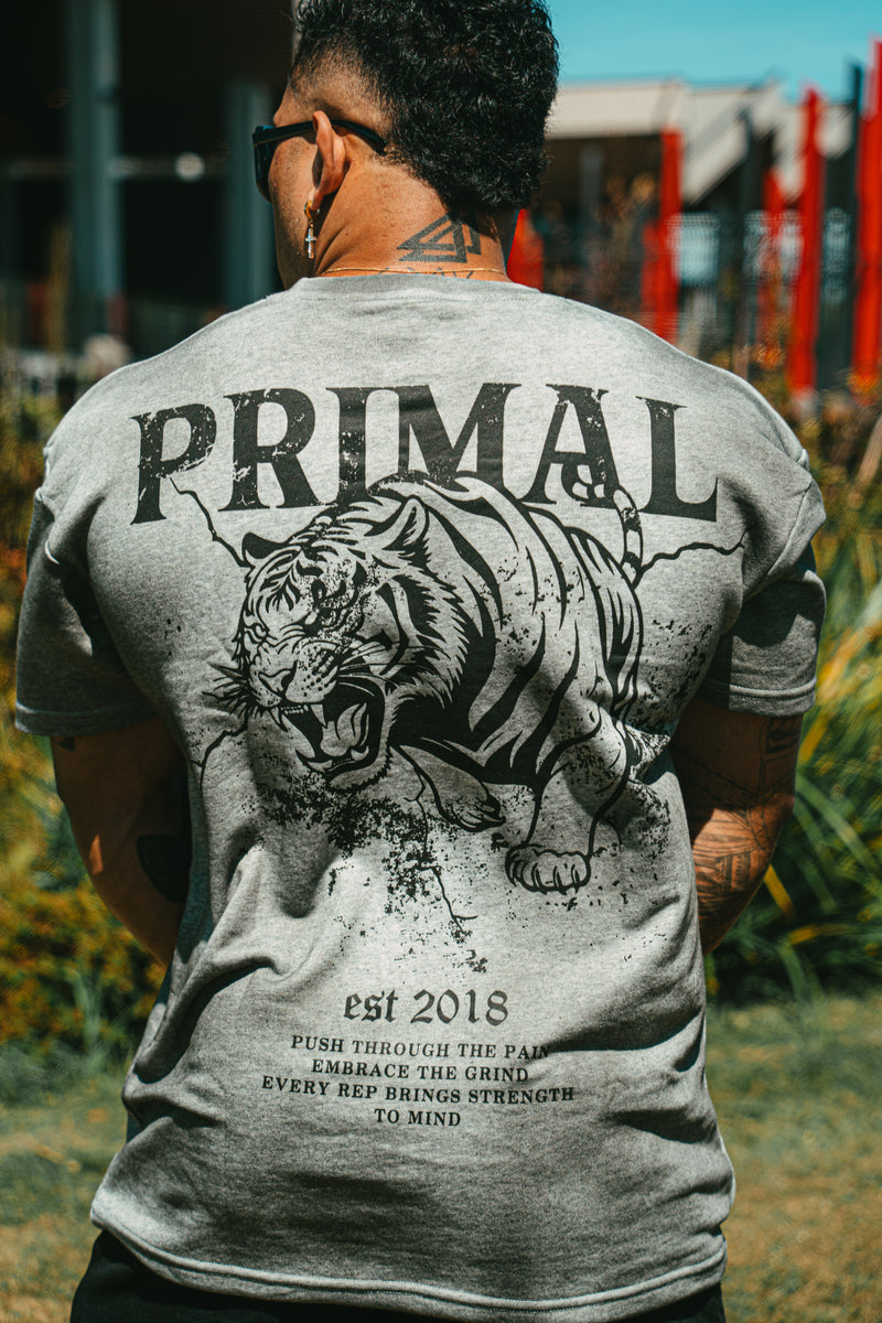 Stone washed Tiger oversized tee