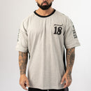 GREY NEVER STOP DREAMING TEE