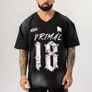 PRIMAL V NECK OVERSIZE TEE
