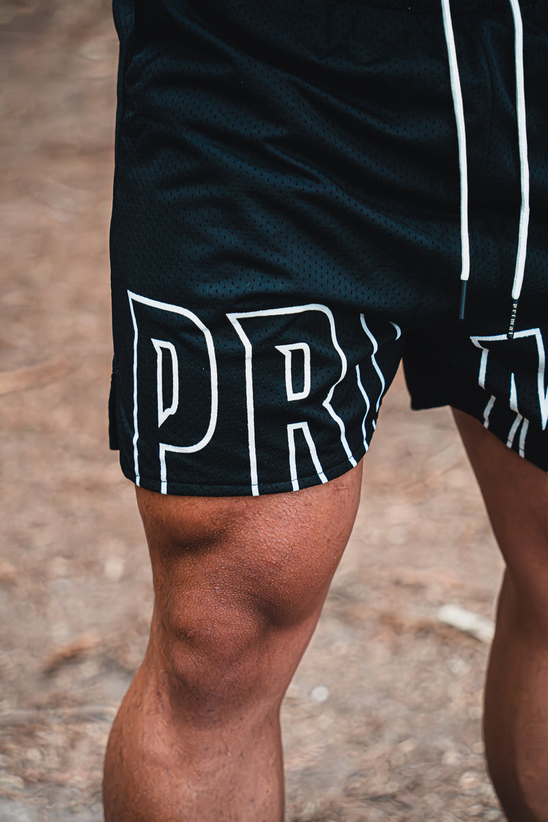 Double layered mesh Shorts