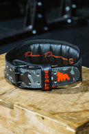 Leather Camo Belt