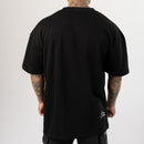 DISTRESS PRINT OVERSIZE TEE
