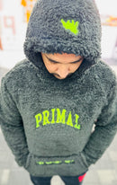 Sherpa fleece furry hoodies