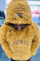 Sherpa fleece furry hoodies