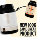 Naturally flavoured Rule 1 whey isolate