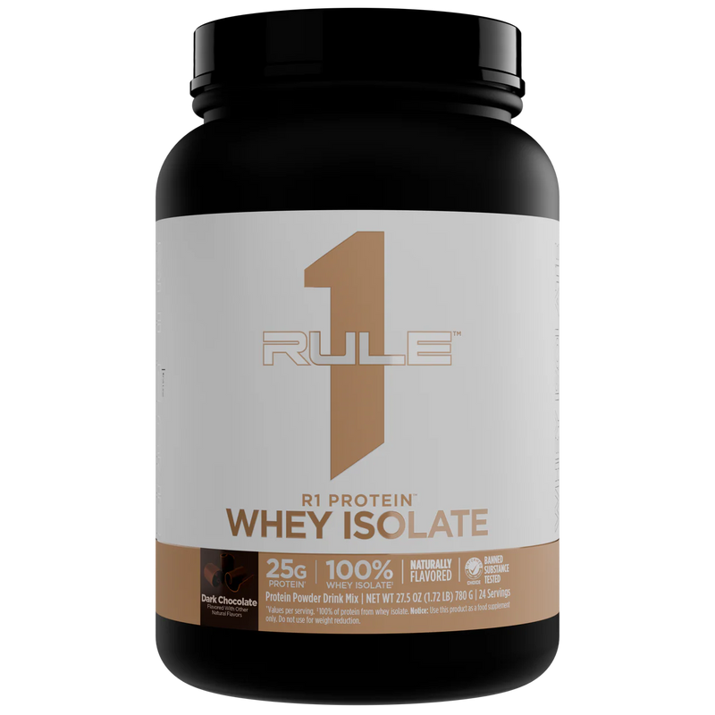 Naturally flavoured Rule 1 whey isolate