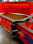 Signature range leather belt orange (NEW)