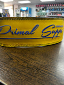 Signature range leather belt YELLOW (NEW)