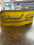 Signature range leather belt YELLOW (NEW)