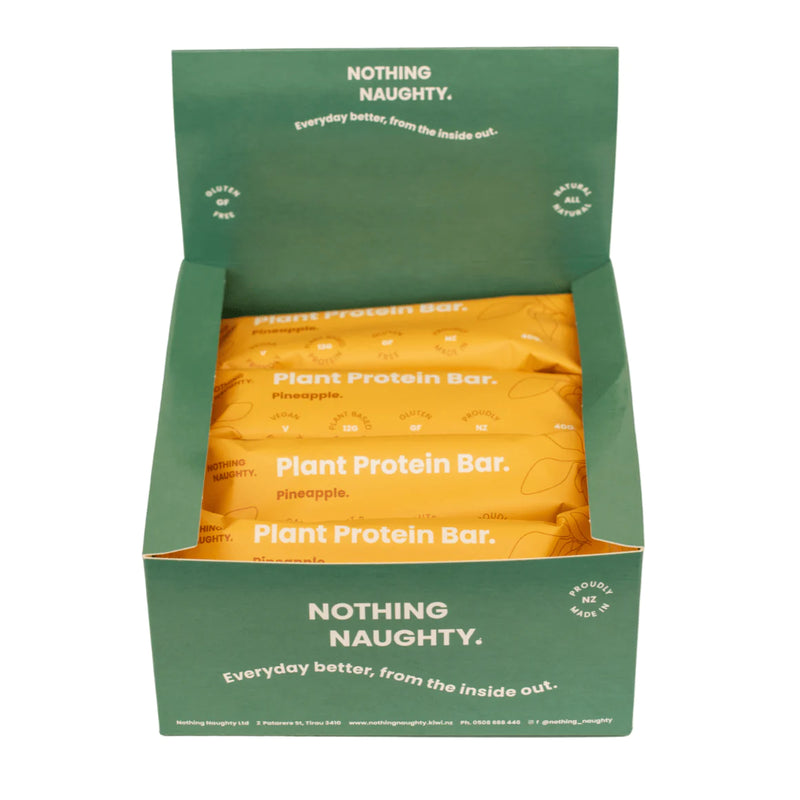 Nothing Naughty plant protein bars