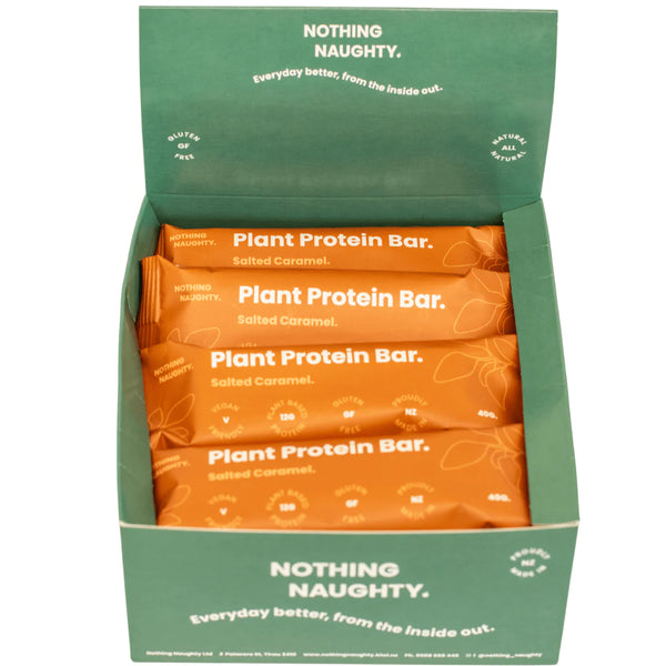 Nothing Naughty plant protein bars