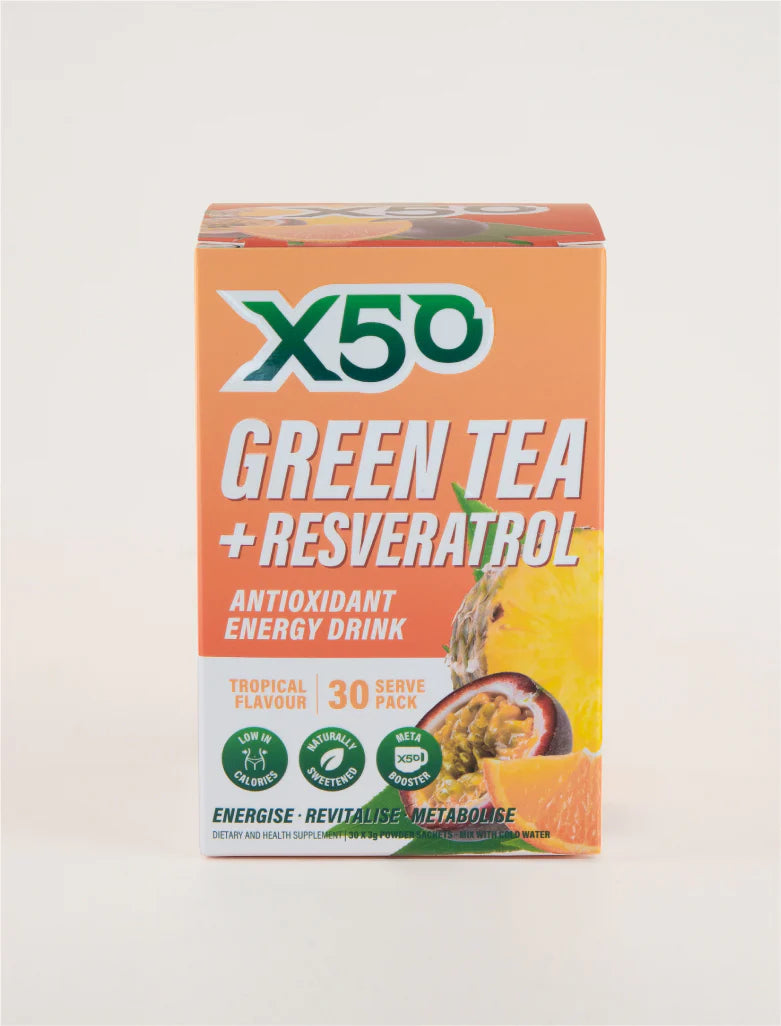 X50 Green  tea 30 serves