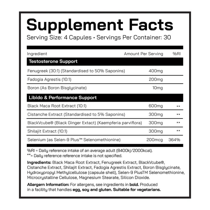 DNA MAN UP - MALE HEALTH SUPPORT 120 Caps