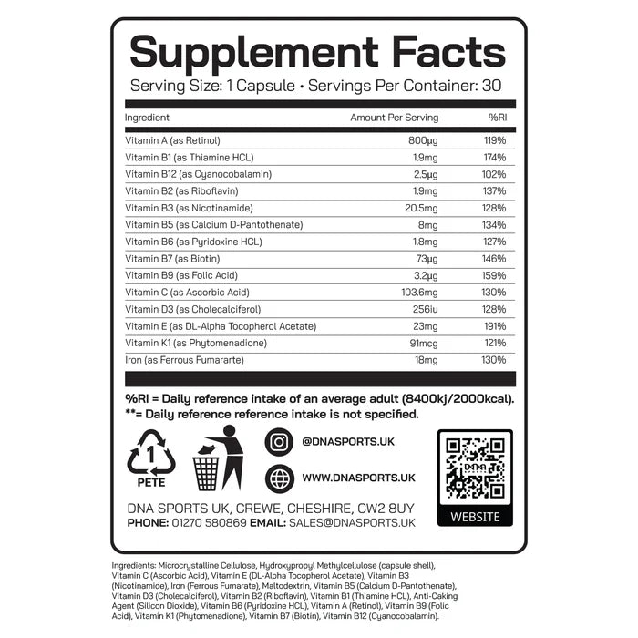 DNA Sports - MulitVit 100%