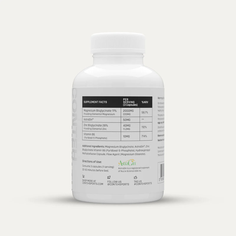 ZMG Advanced ZMA Formula | Zinc, Magnesium & B6 for Sleep & Recovery ...