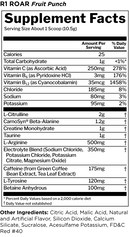 Rule 1 ROAR PRE-WORKOUT