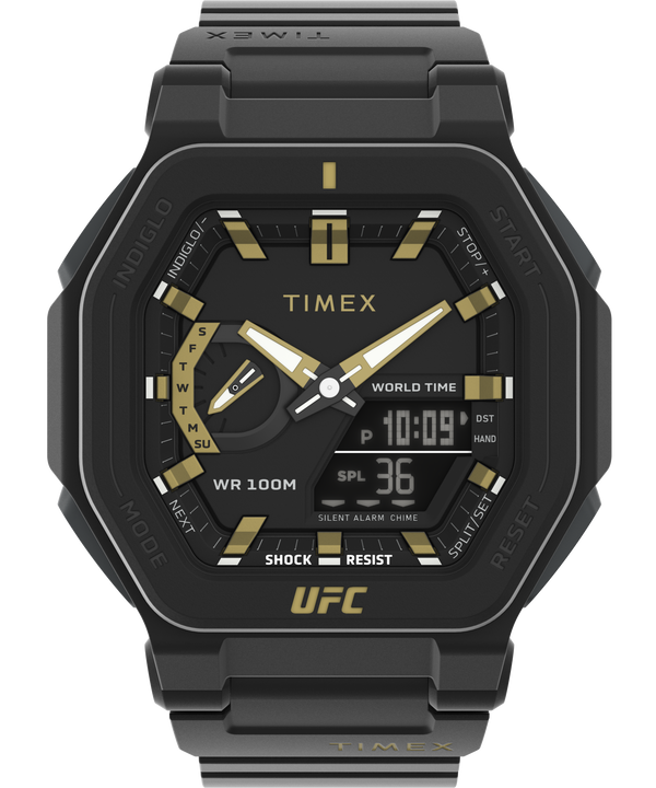 Timex UFC Colossus 45mm Resin Strap Watch TW2V55300