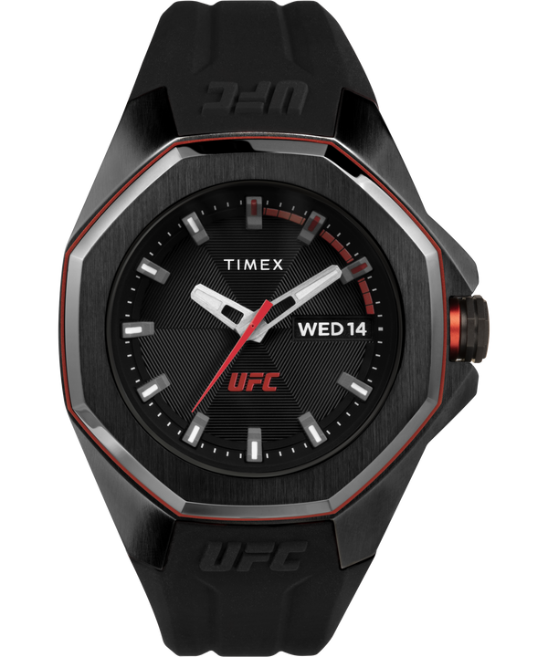 Timex UFC PHANTOM 44mm Silicone Strap Watch TW2V57300