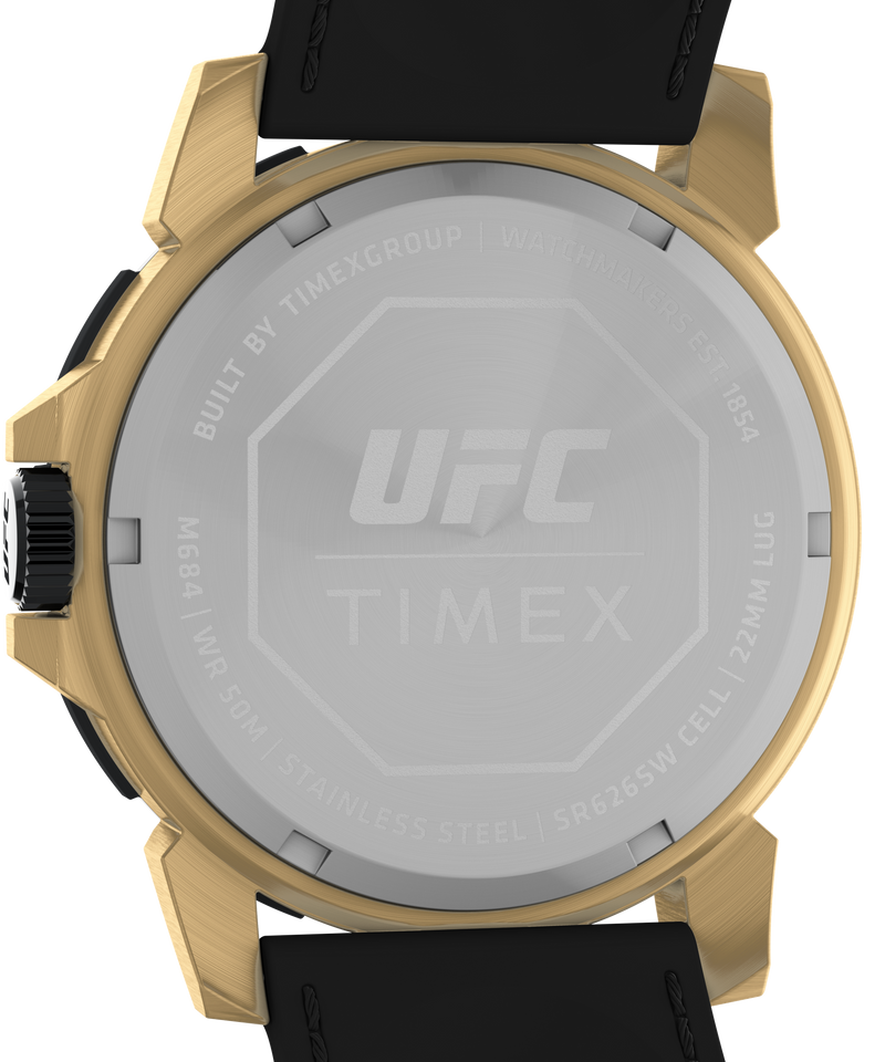 Timex UFC Champ 42mm Gold Watch TW2V84400