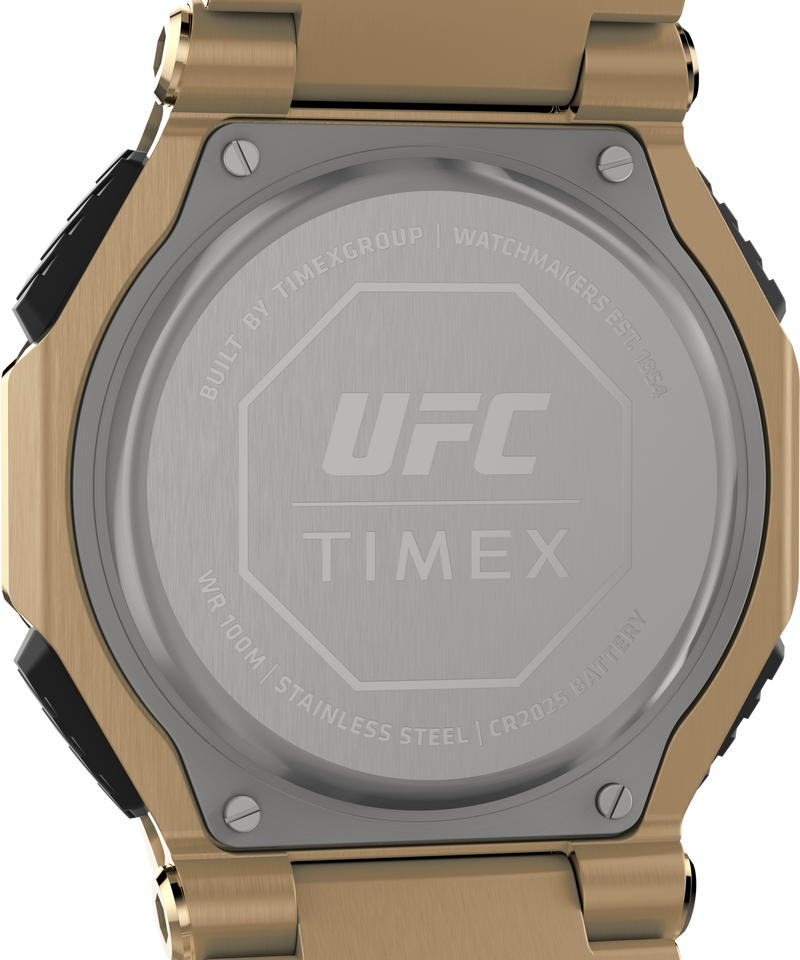 Timex UFC Colossus 45mm Stainless Steel Bracelet Watch TW2V84500