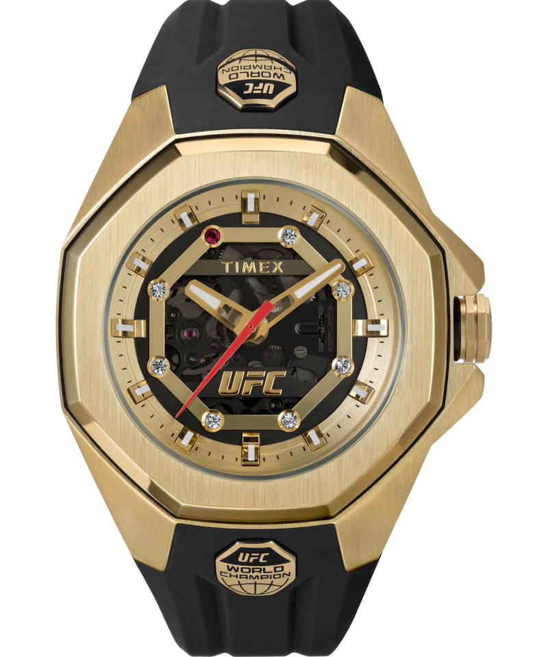 UFC PRO 45MM WORLD CHAMPION EDITION AUTOMATIC GLD BLK SILC TW2V86500