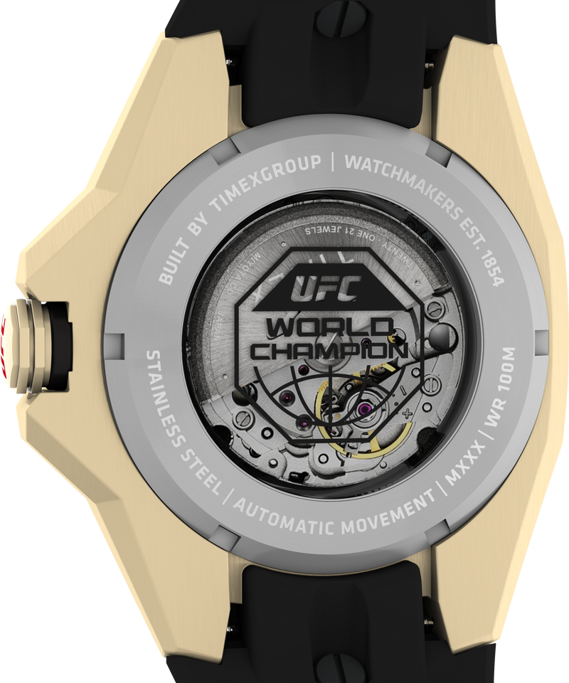 UFC PRO 45MM WORLD CHAMPION EDITION AUTOMATIC GLD BLK SILC TW2V86500