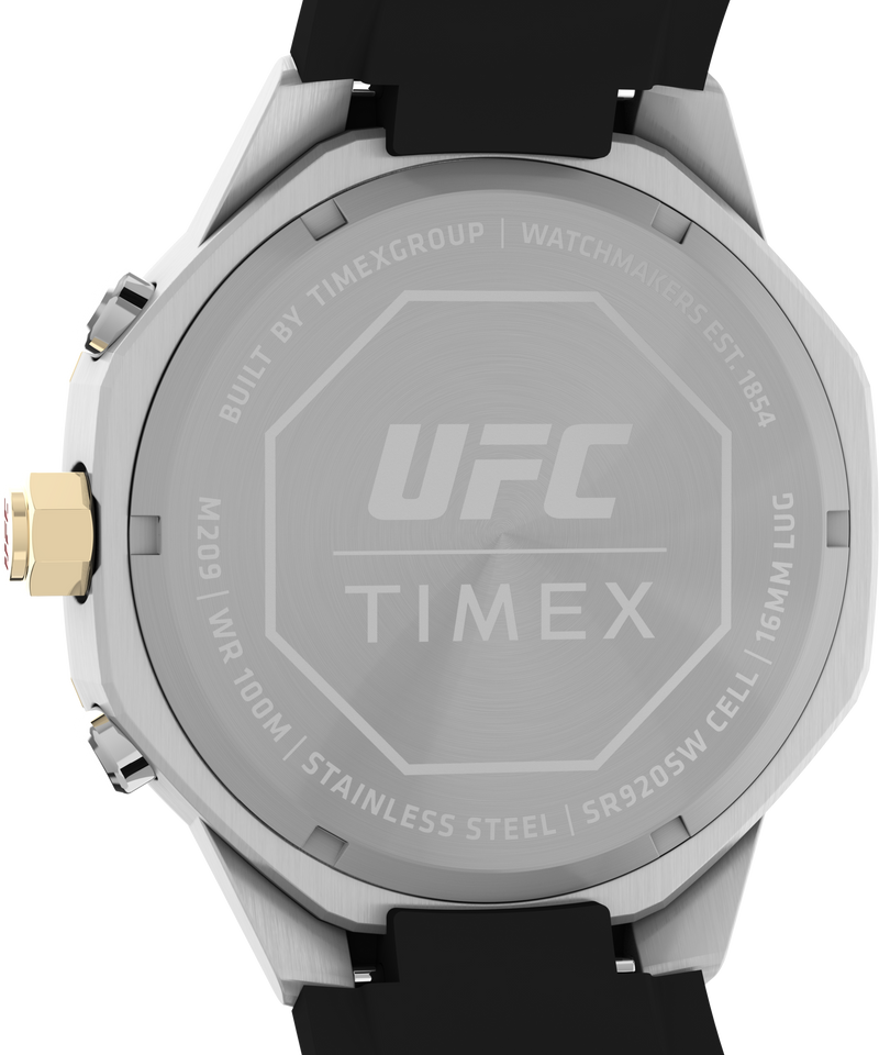 Timex UFC King 45mm Silicone Strap Watch TW2V99200