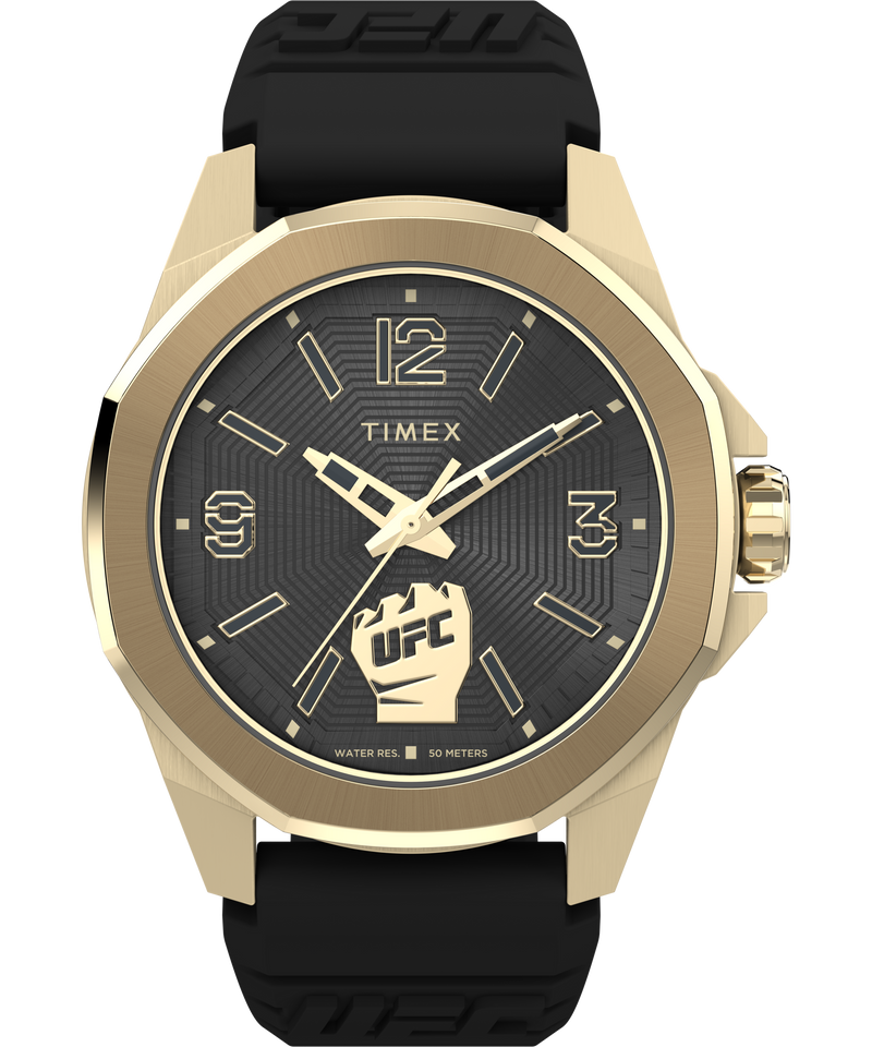 timex UFC PROSPECT GLD BLK STRP