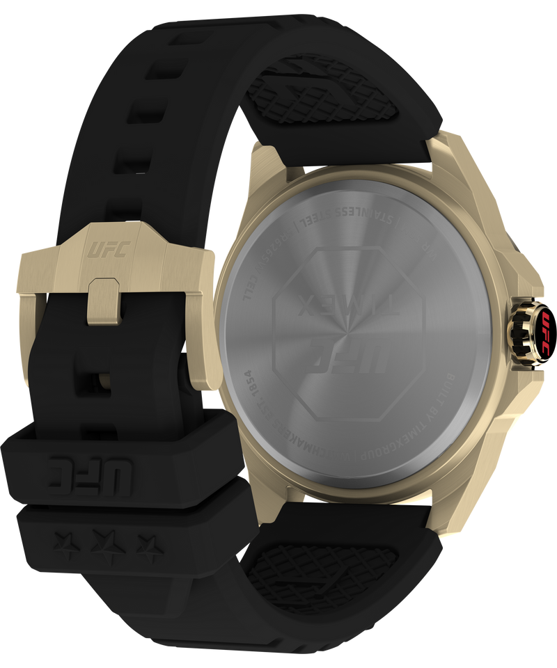 timex UFC PROSPECT GLD BLK STRP