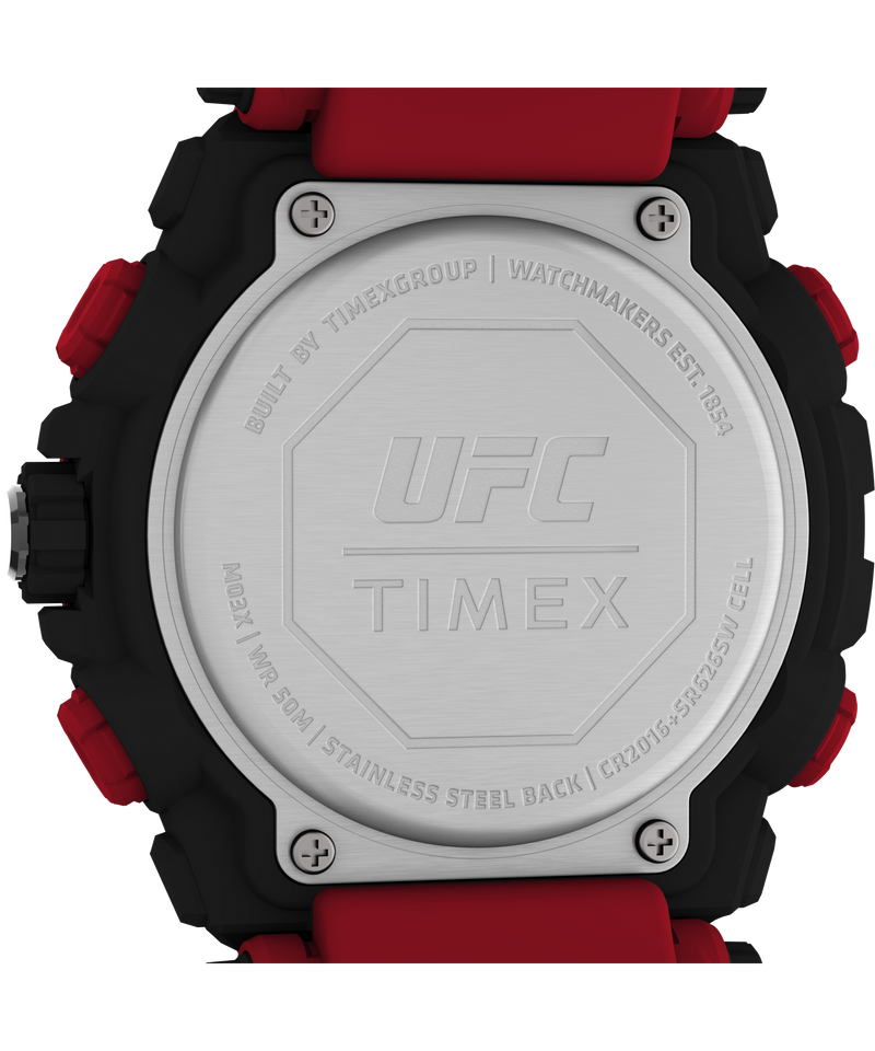 Timex UFC Impact 50mm Resin Strap Watch TW5M53000