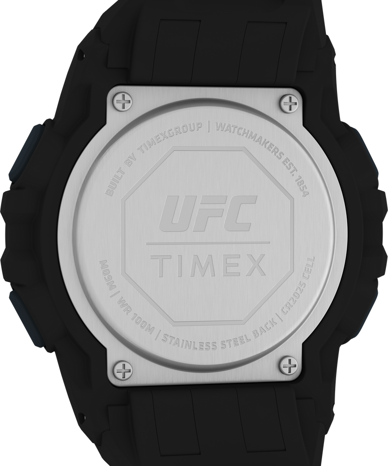 Timex UFC Rush 52mm PU Strap Watch TW5M59100