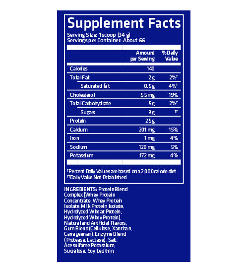 USN Nutrition 100% Premium Whey Protein+