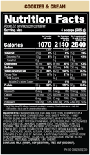 Mutant Mass EXTREME2500 12LBS