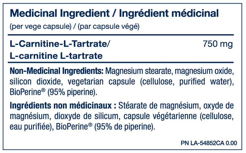 PVL Carnitine 90 Capsules