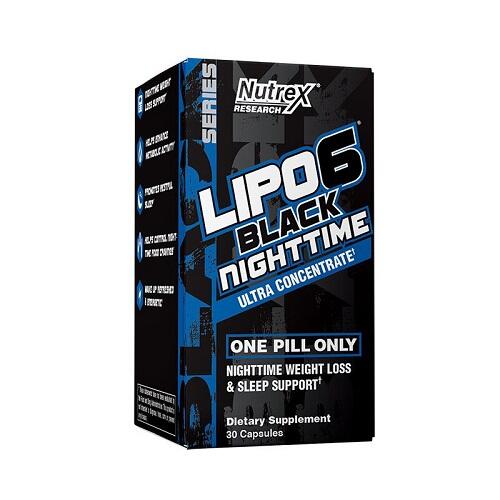 Nutrex Lipo 6 Black Nighttime Ultra Concentrated