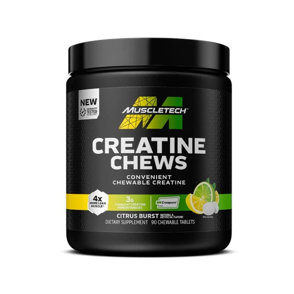 MuscleTech Creatine Chews 90 Chewable Tablets