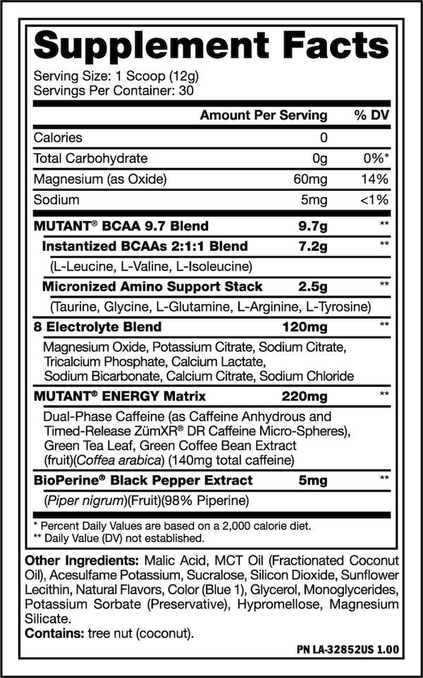 Mutant BCAA 9.7