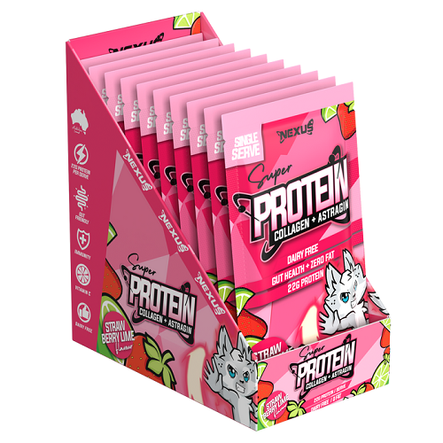 Nexus Sports Nutrition Super Protein Water 10 Sachet Box