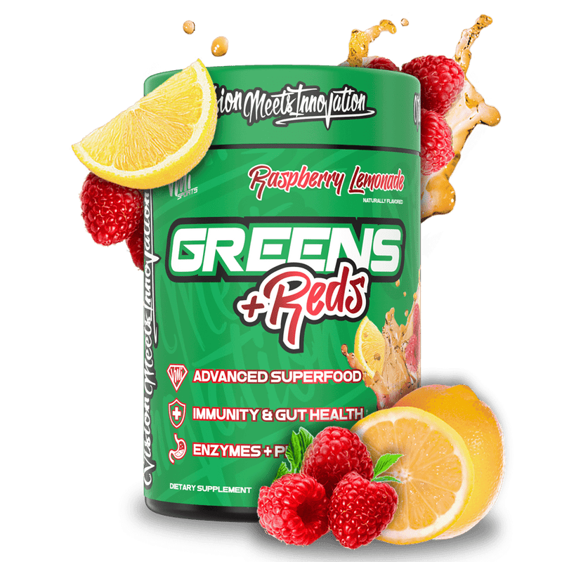ALL NATURAL GREENS + REDS SUPERFOODS