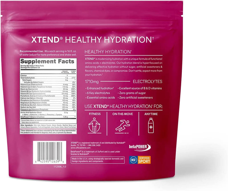 Xtend Healthy Hydration Stick Pack